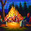 Anagram view: campfire