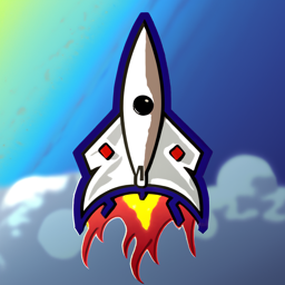 A rocket ship